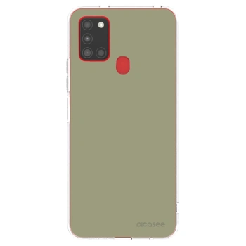 Picasee átlátszó szilikon tok az alábbi mobiltelefonokra Samsung Galaxy A21s - Dewy Dawn