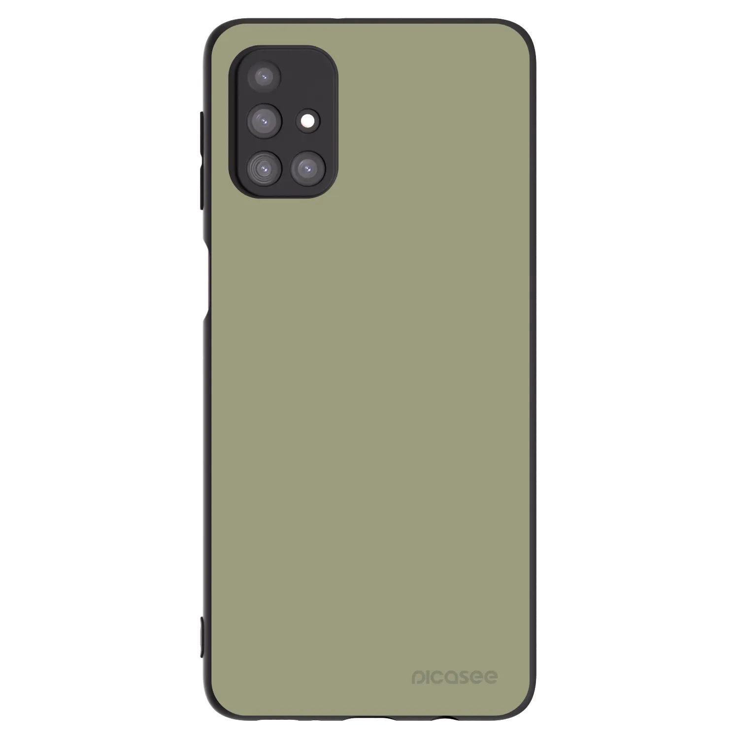 Picasee fekete szilikon tok az alábbi mobiltelefonokra Samsung Galaxy M31s - Dewy Dawn