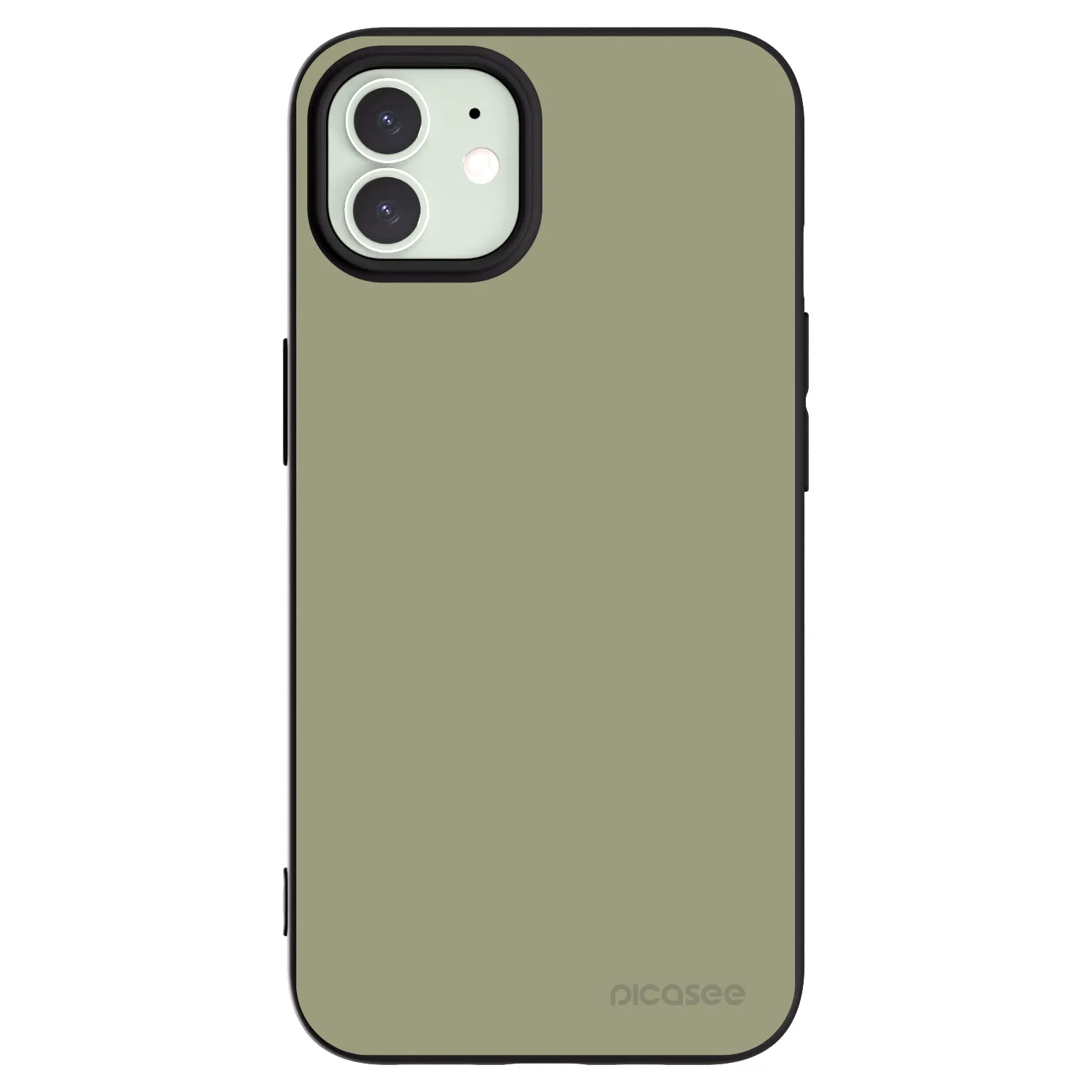 Picasee fekete szilikon tok az alábbi mobiltelefonokra Apple iPhone 12 Pro - Dewy Dawn