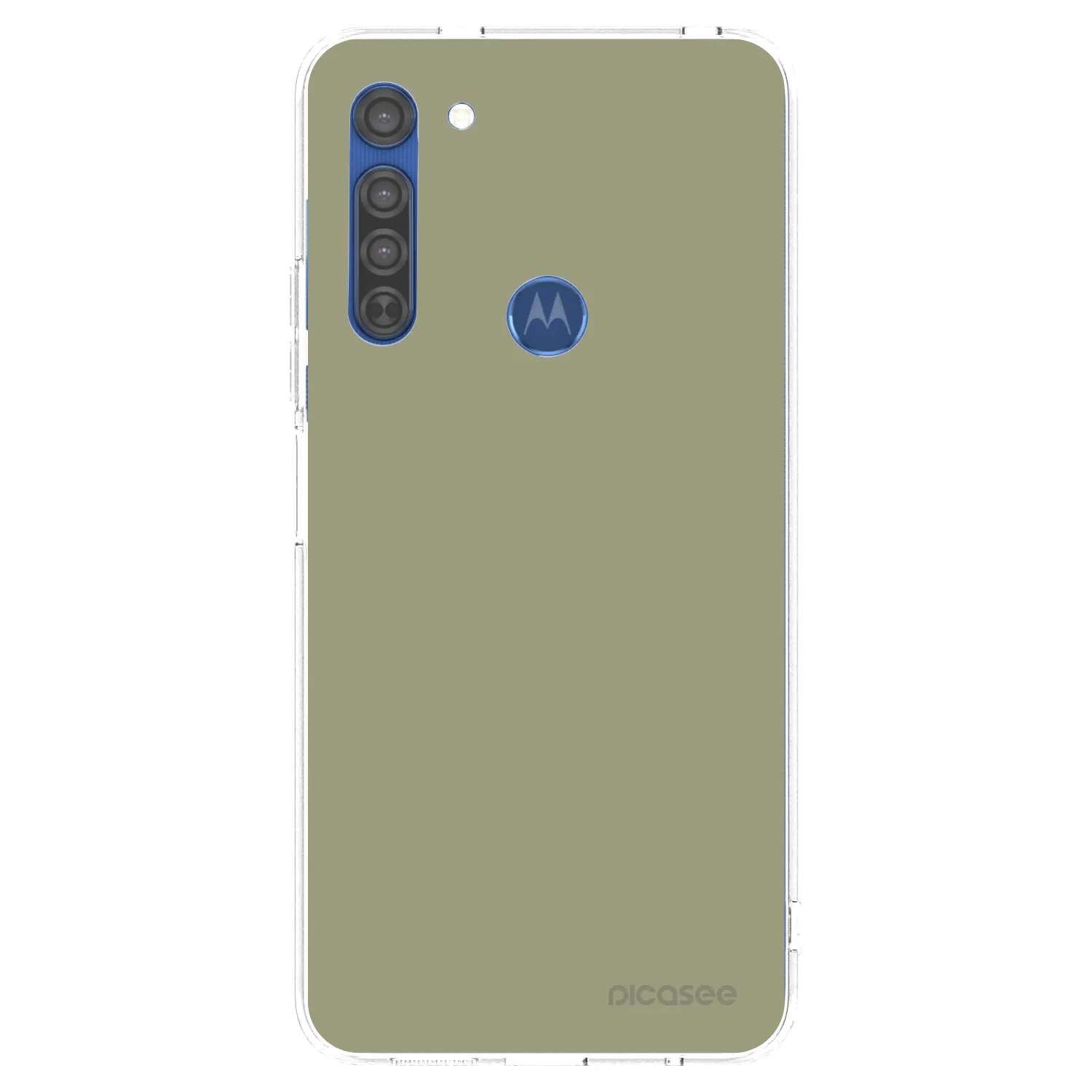 Picasee átlátszó szilikon tok az alábbi mobiltelefonokra Motorola Moto G8 - Dewy Dawn
