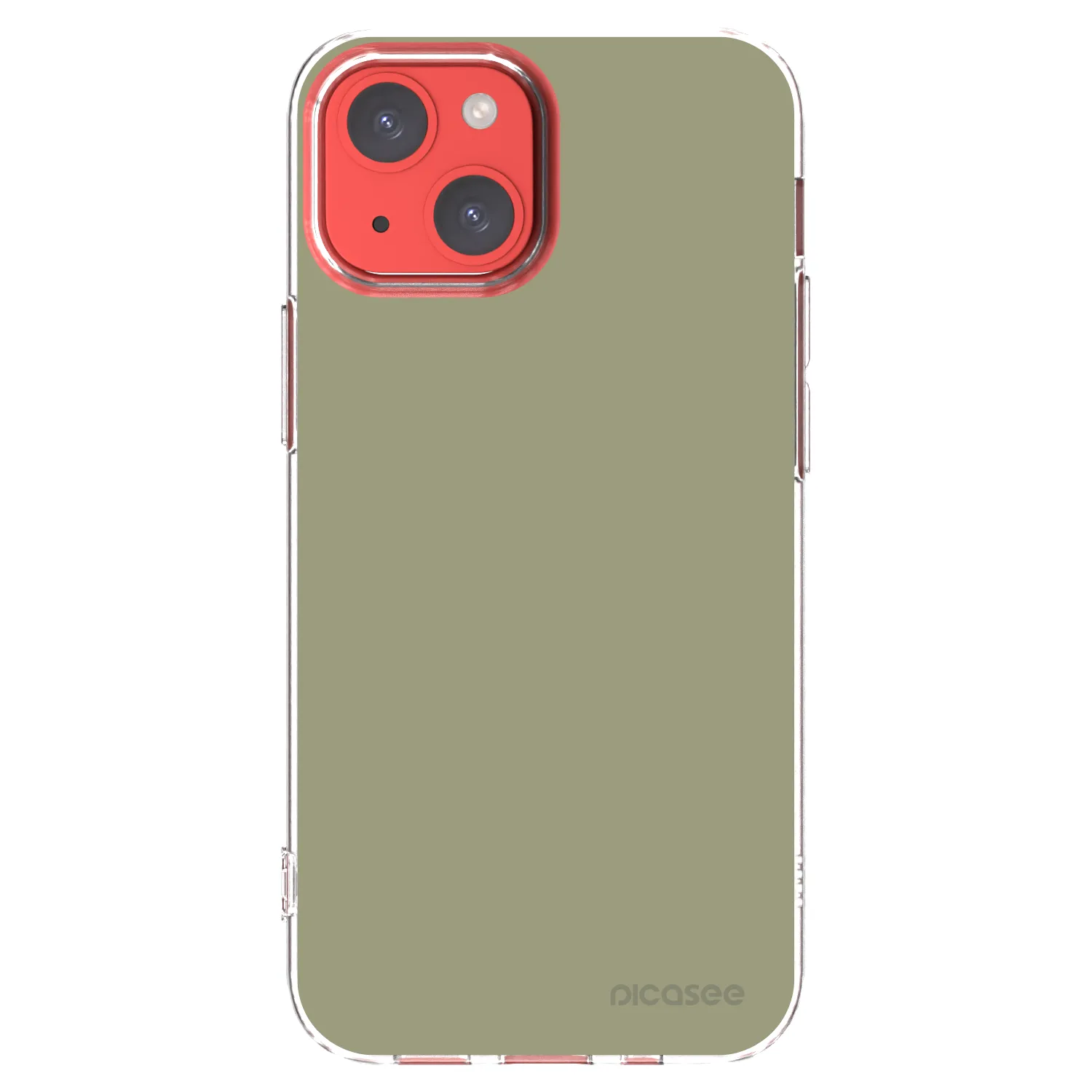 Picasee átlátszó szilikon tok az alábbi mobiltelefonokra Apple iPhone 13 mini - Dewy Dawn