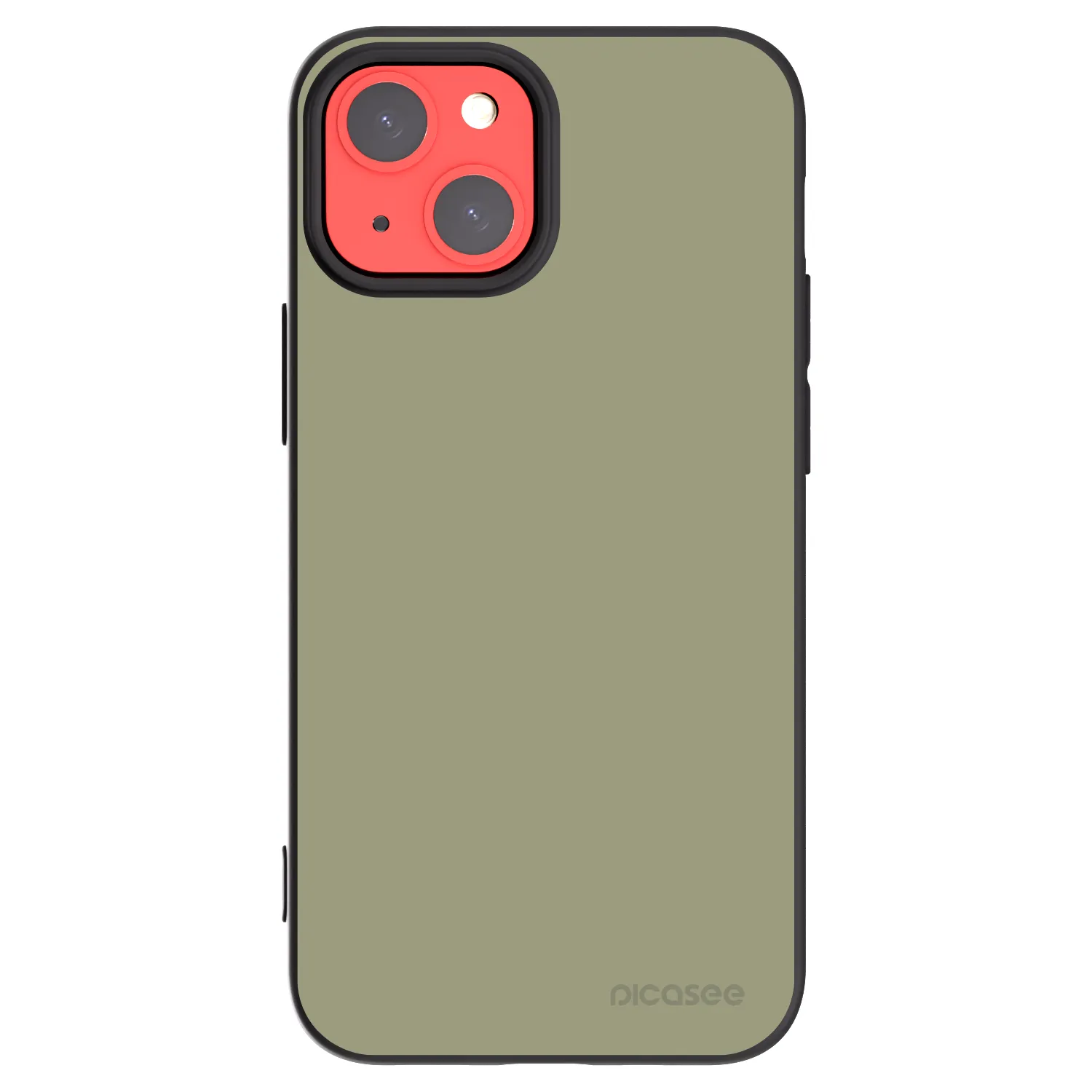 Picasee fekete szilikon tok az alábbi mobiltelefonokra Apple iPhone 13 mini - Dewy Dawn