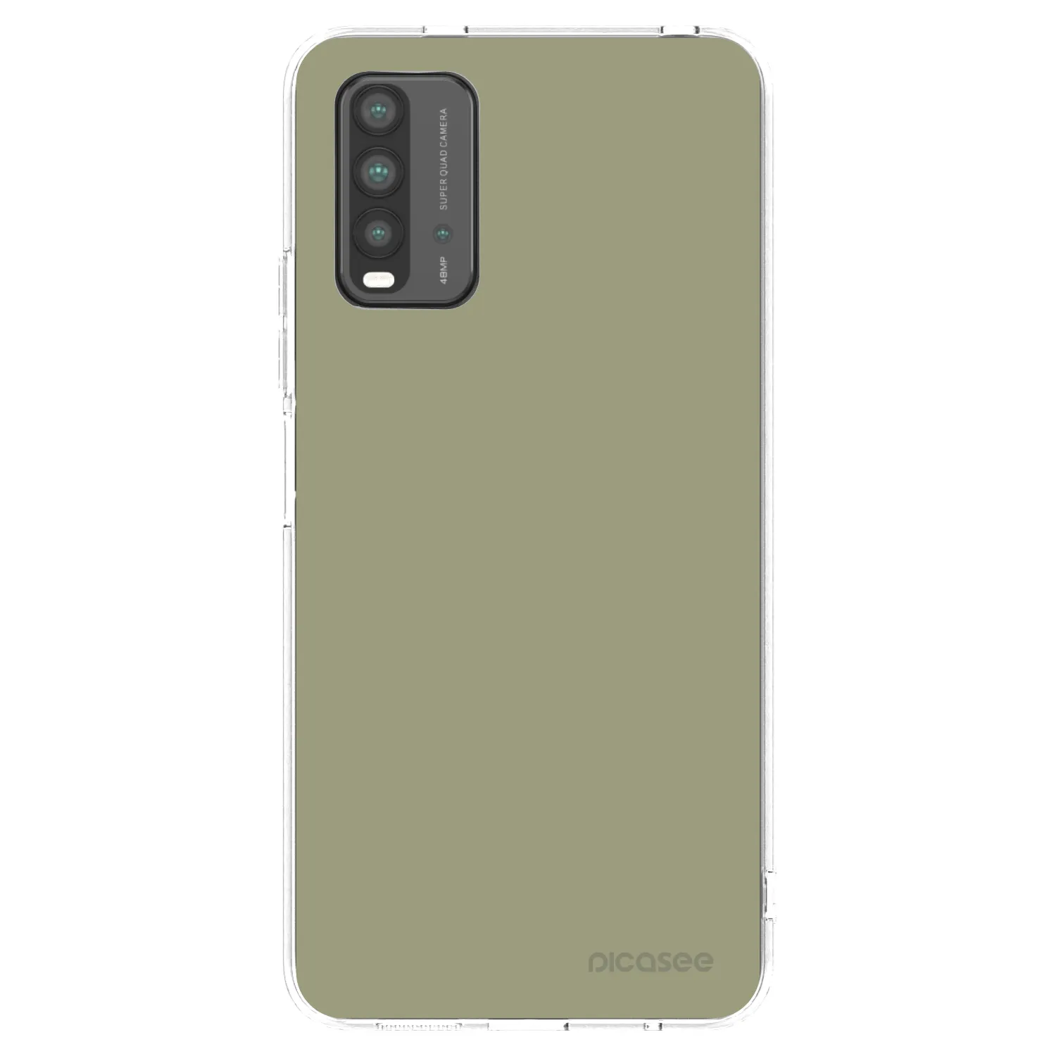 Picasee fekete szilikon tok az alábbi mobiltelefonokra Xiaomi Redmi 9T - Dewy Dawn