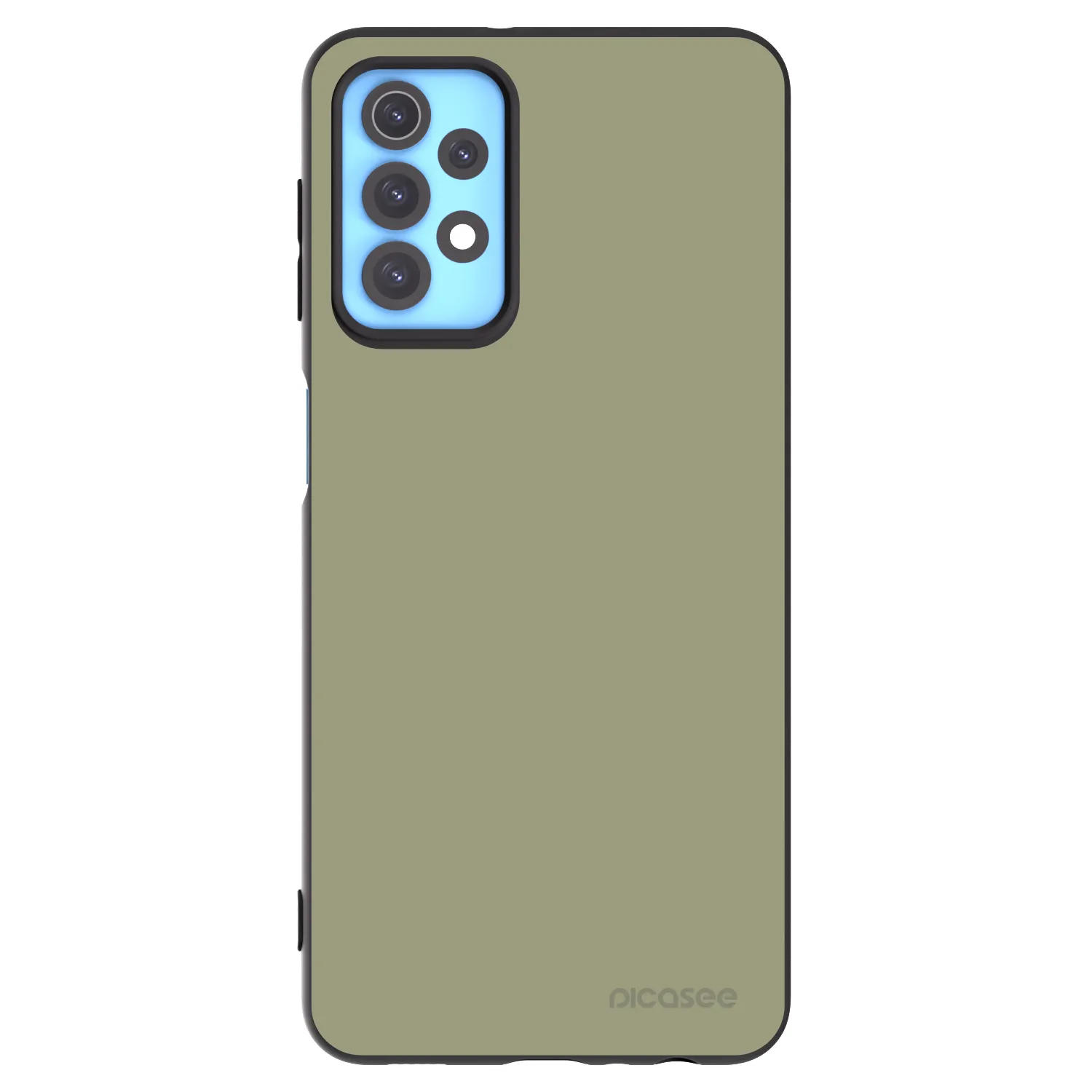 Picasee fekete szilikon tok az alábbi mobiltelefonokra Samsung Galaxy A32 4G SM-A325F - Dewy Dawn