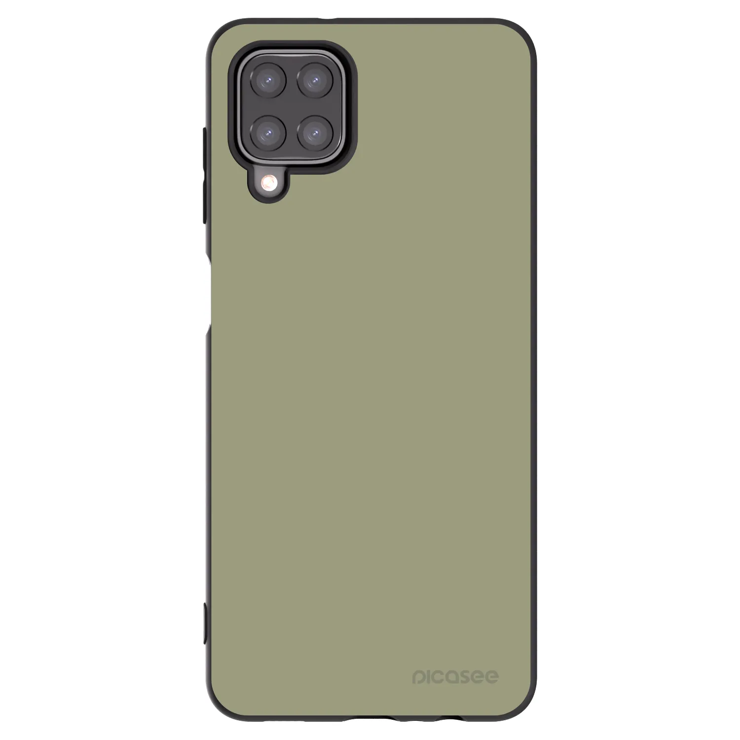 Picasee fekete szilikon tok az alábbi mobiltelefonokra Samsung Galaxy M12 M127F - Dewy Dawn
