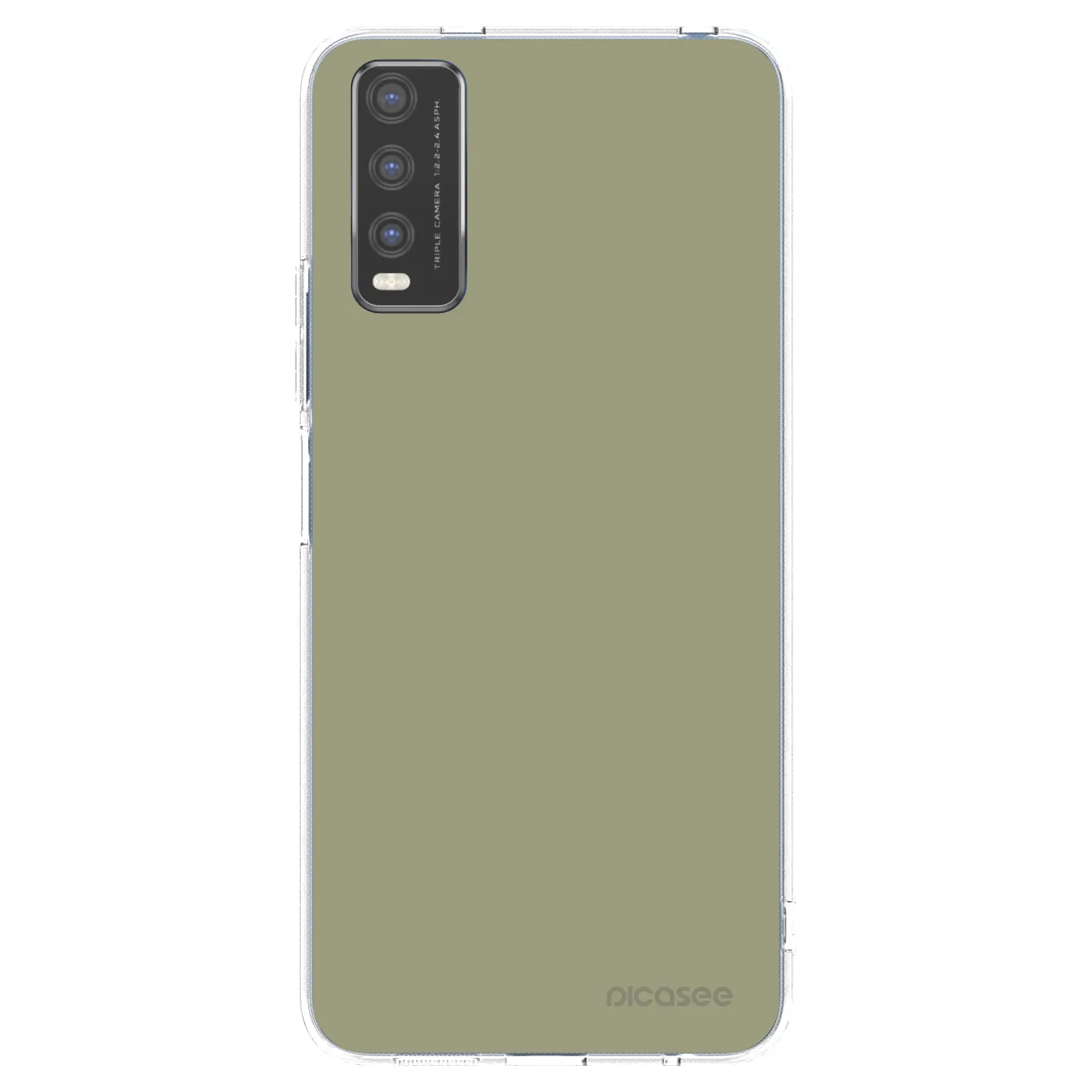 Picasee átlátszó szilikon tok az alábbi mobiltelefonokra Vivo Y20s - Dewy Dawn