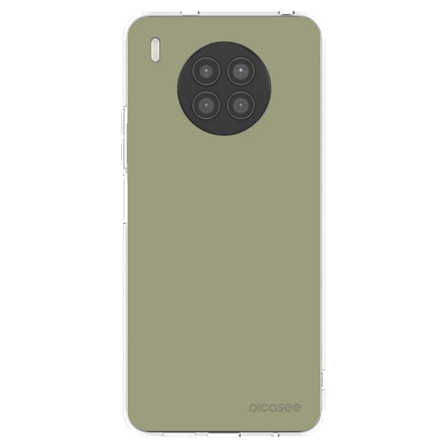 Picasee átlátszó szilikon tok az alábbi mobiltelefonokra Huawei Nova 8i - Dewy Dawn