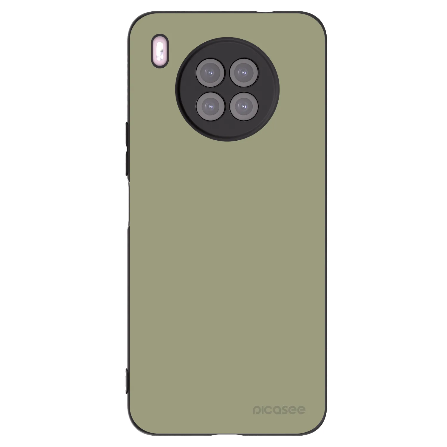 Picasee fekete szilikon tok az alábbi mobiltelefonokra Huawei Nova 8i - Dewy Dawn