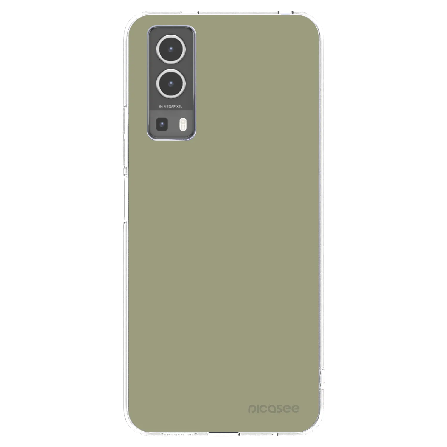 Picasee átlátszó szilikon tok az alábbi mobiltelefonokra Vivo Y72 5G - Dewy Dawn