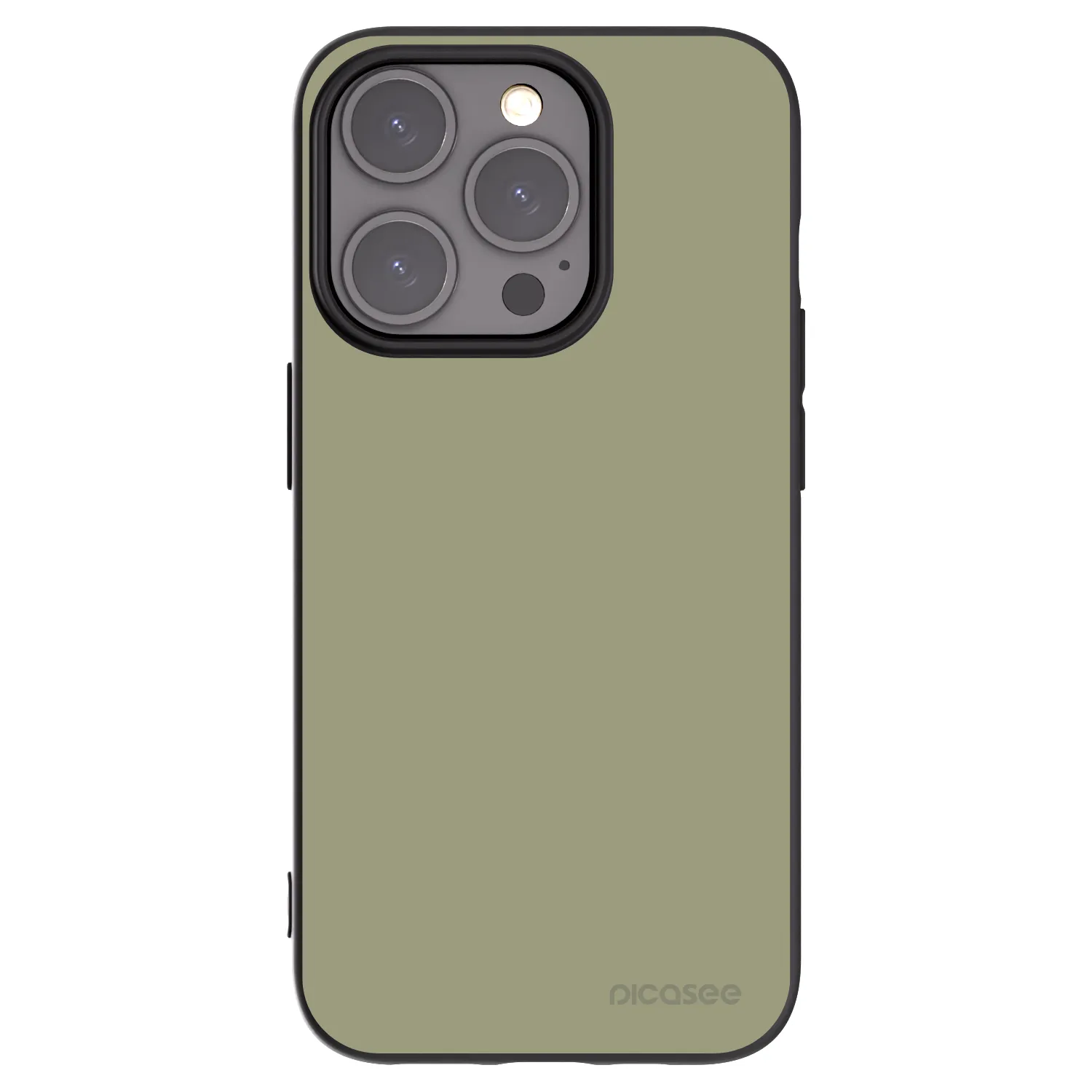 Picasee fekete szilikon tok az alábbi mobiltelefonokra Apple iPhone 15 Pro - Dewy Dawn