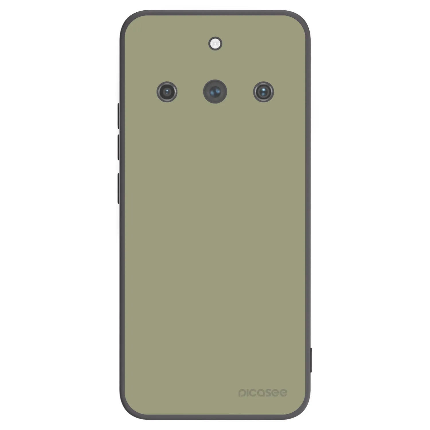 Picasee fekete szilikon tok az alábbi mobiltelefonokra Realme 11 Pro+ - Dewy Dawn