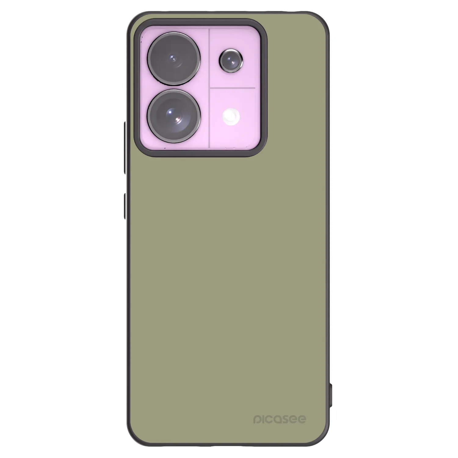 Picasee fekete szilikon tok az alábbi mobiltelefonokra Xiaomi Redmi Note 13 Pro 5G - Dewy Dawn