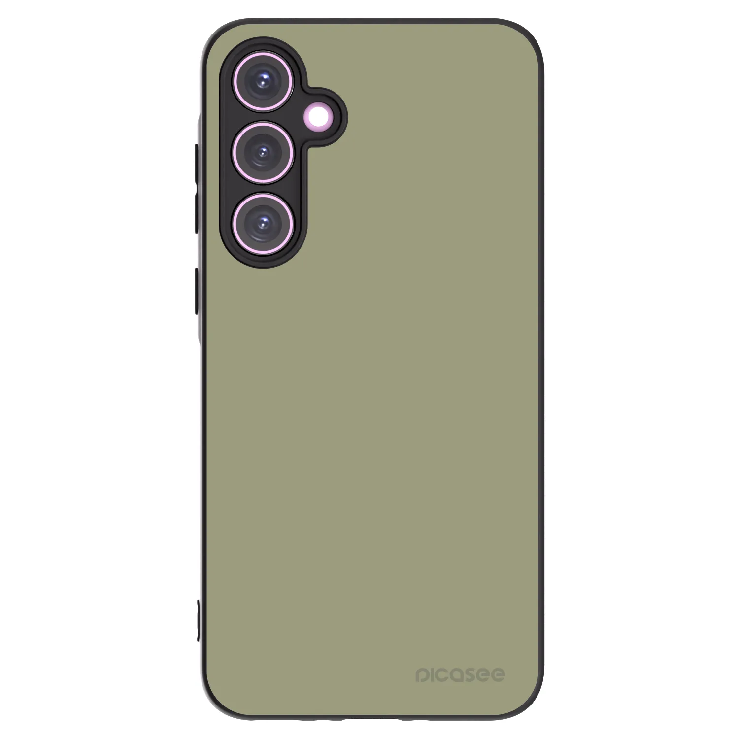 Picasee fekete szilikon tok az alábbi mobiltelefonokra Samsung Galaxy A35 5G A356B - Dewy Dawn
