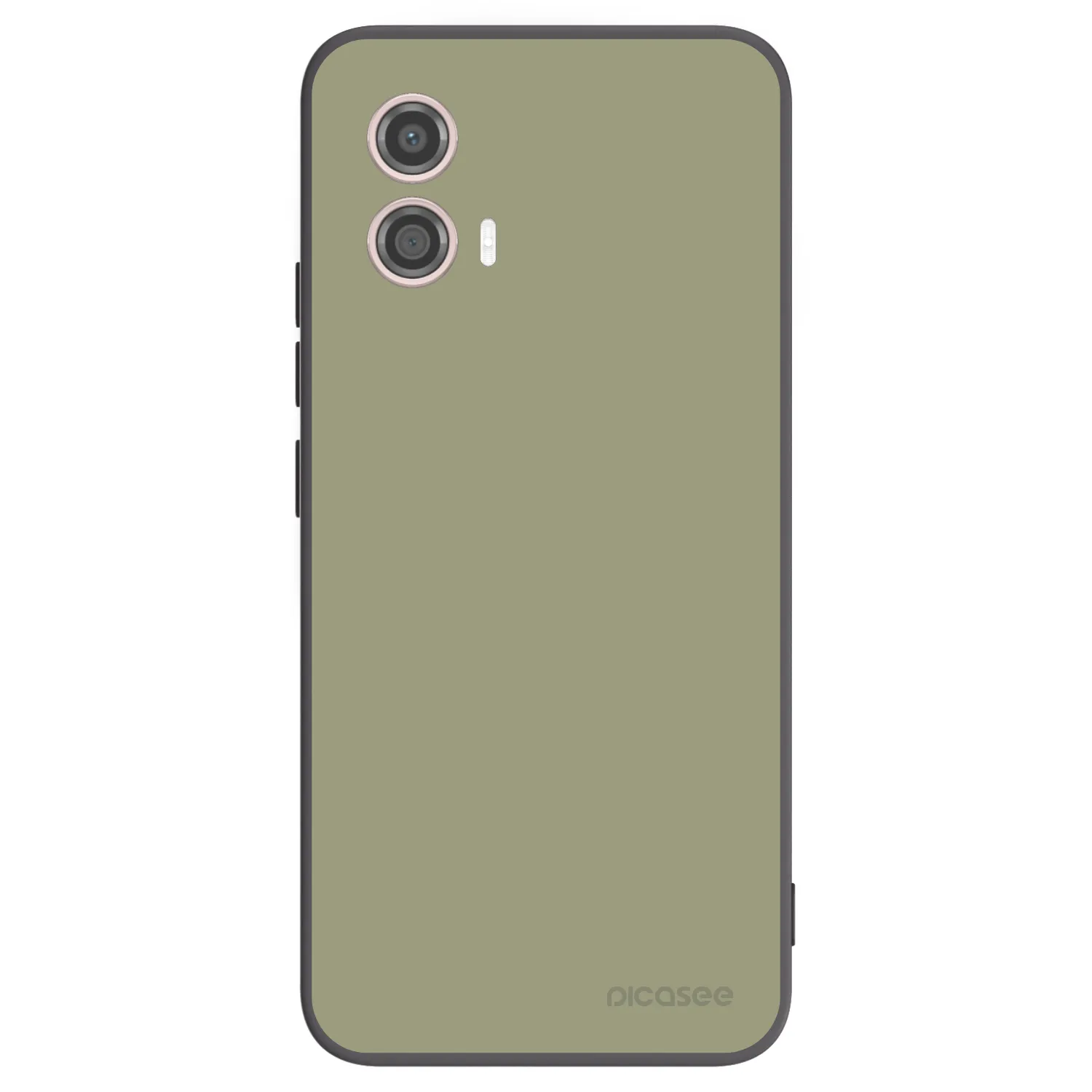 Picasee fekete szilikon tok az alábbi mobiltelefonokra Motorola Moto G53 5G - Dewy Dawn