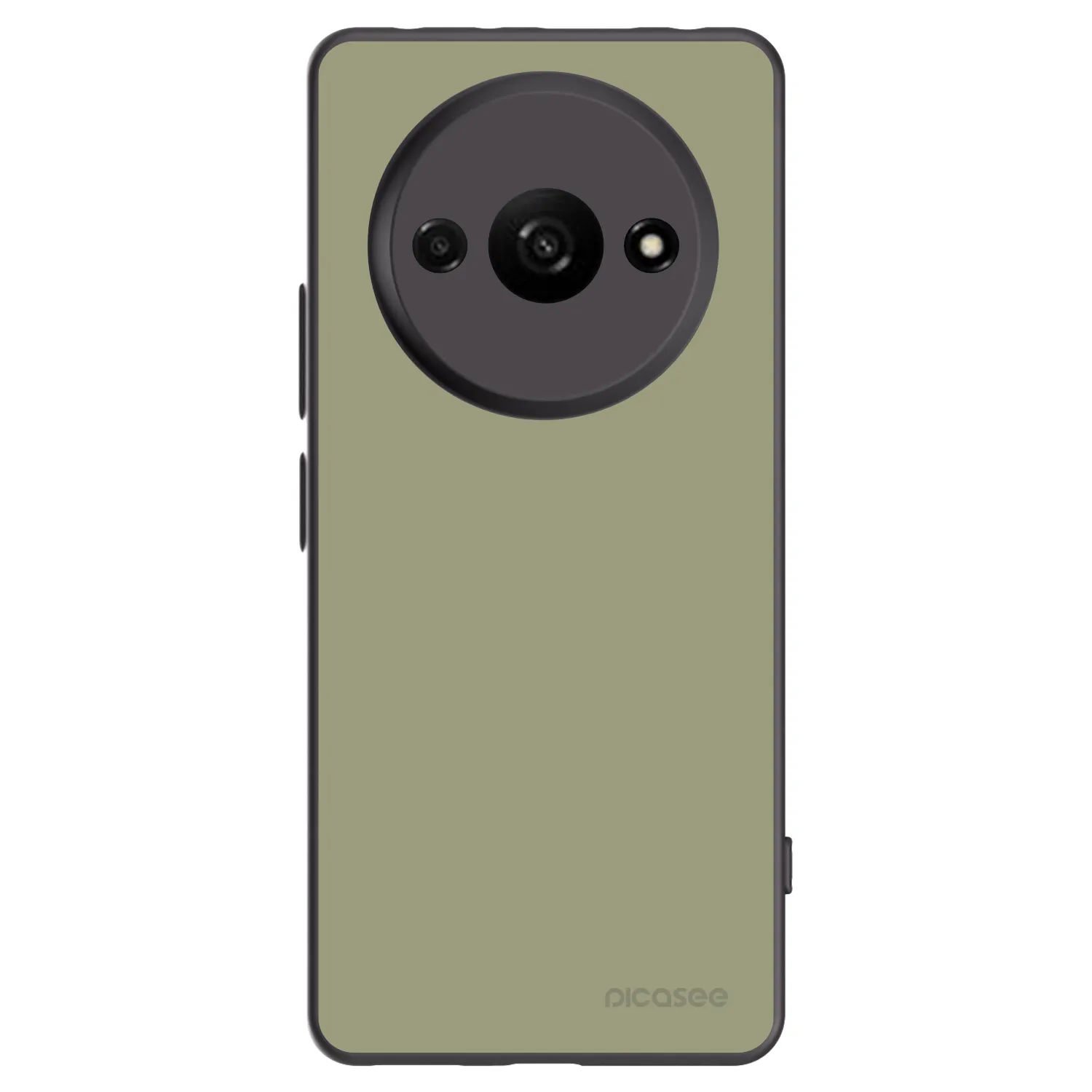 Picasee fekete szilikon tok az alábbi mobiltelefonokra Xiaomi Redmi A3 - Dewy Dawn