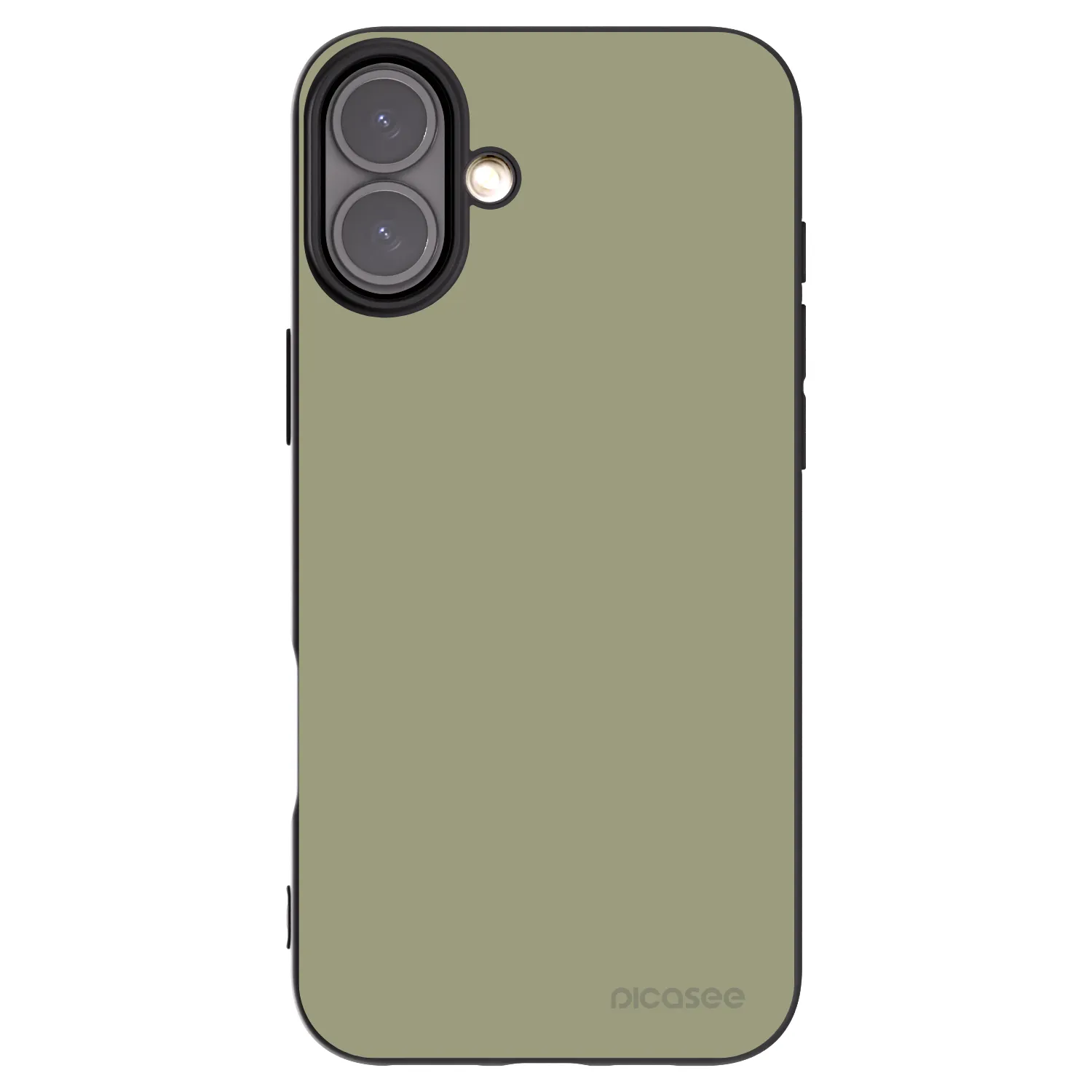 Picasee fekete szilikon tok az alábbi mobiltelefonokra Apple iPhone 16 Plus - Dewy Dawn