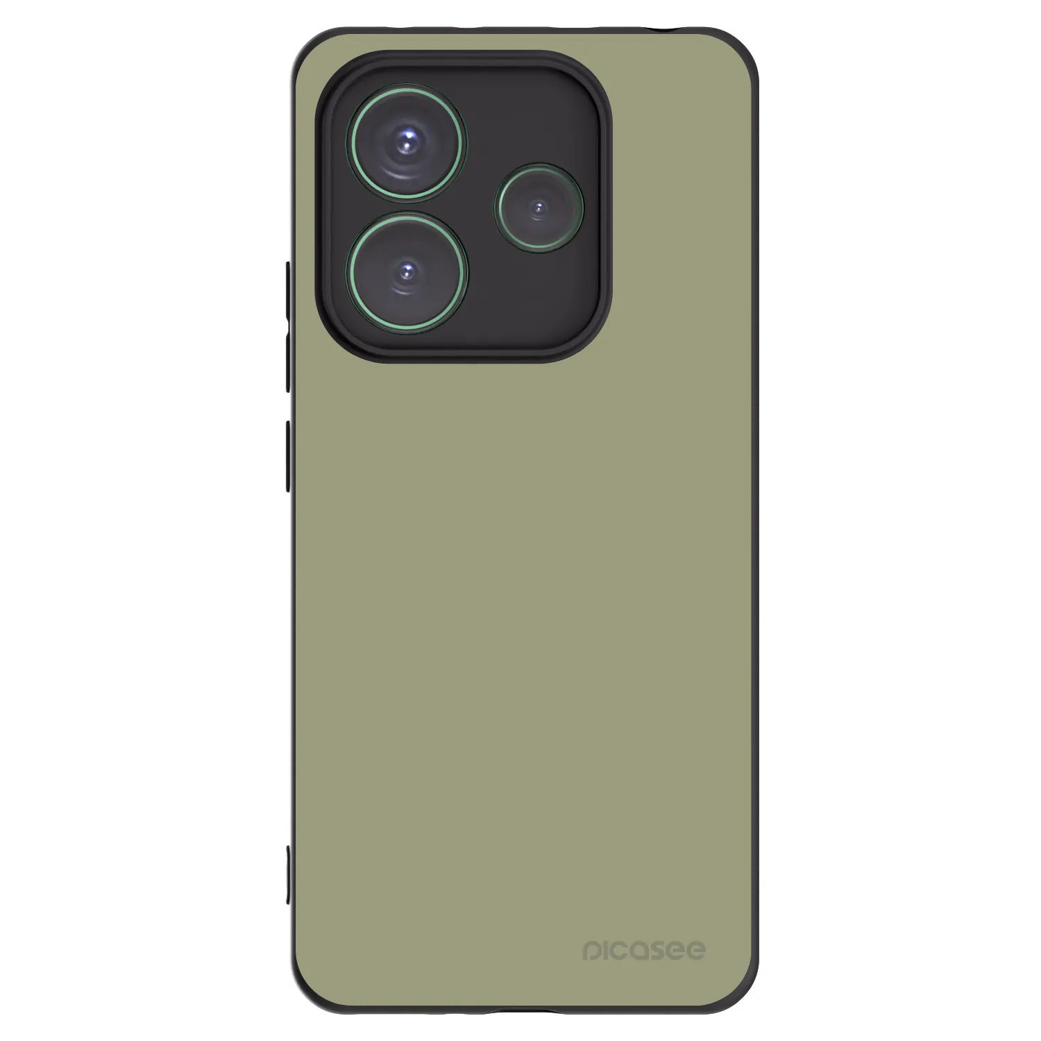 Picasee fekete szilikon tok az alábbi mobiltelefonokra Xiaomi Redmi Note 14 5G - Dewy Dawn