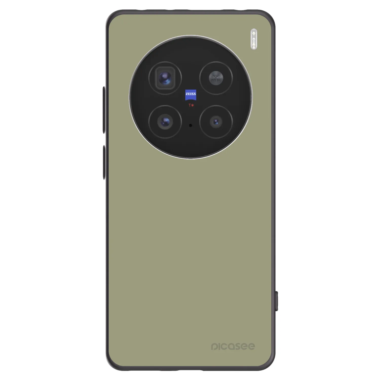 Picasee fekete szilikon tok az alábbi mobiltelefonokra Vivo X200 Pro - Dewy Dawn