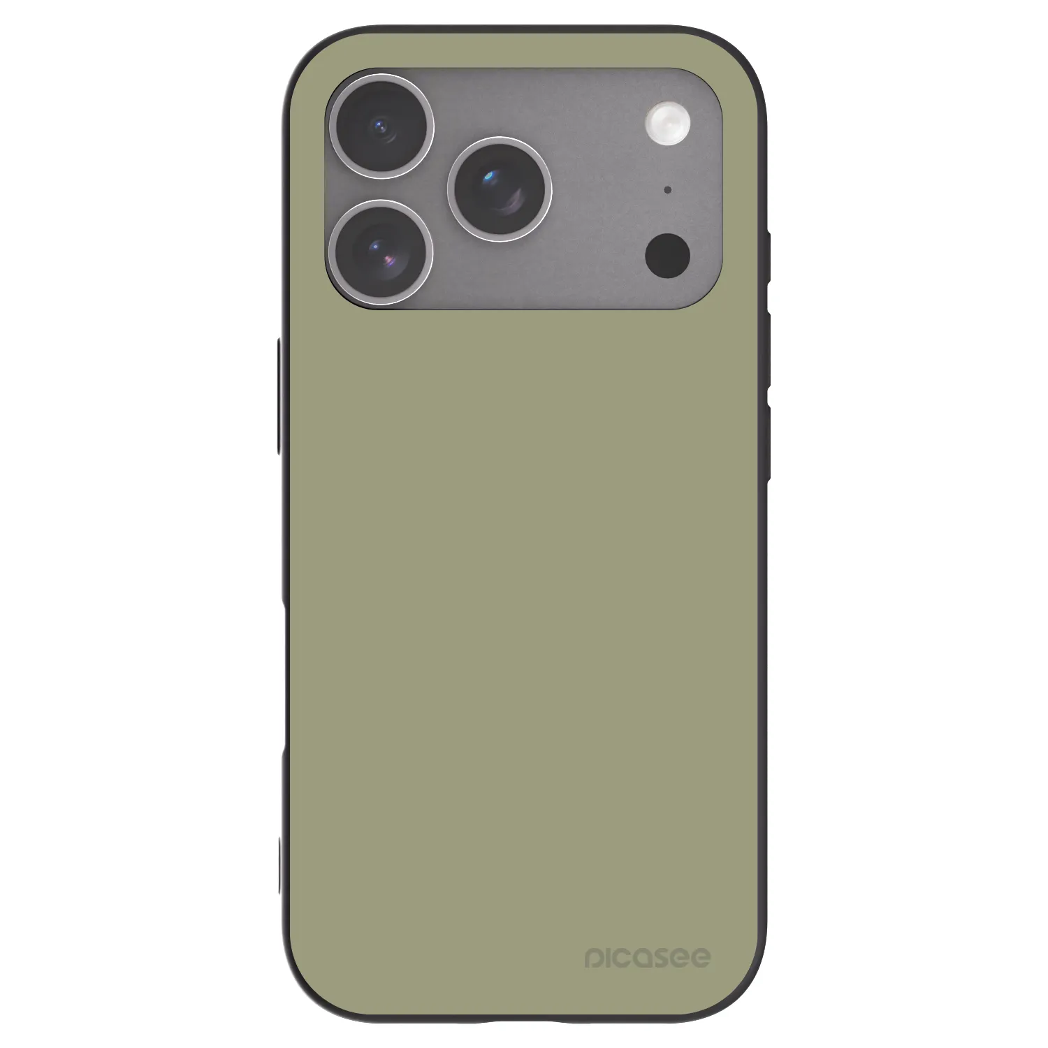 Picasee fekete szilikon tok az alábbi mobiltelefonokra Apple iPhone 18 Pro - Dewy Dawn
