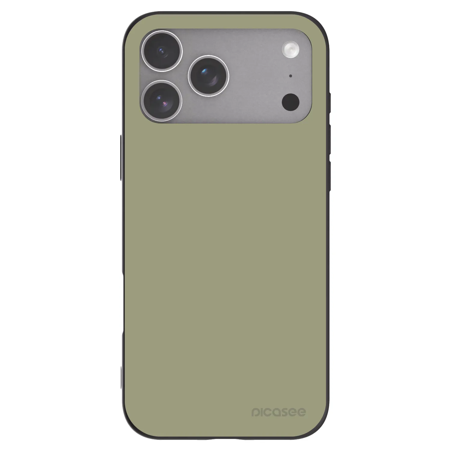 Picasee fekete szilikon tok az alábbi mobiltelefonokra Apple iPhone 18 Pro Max - Dewy Dawn
