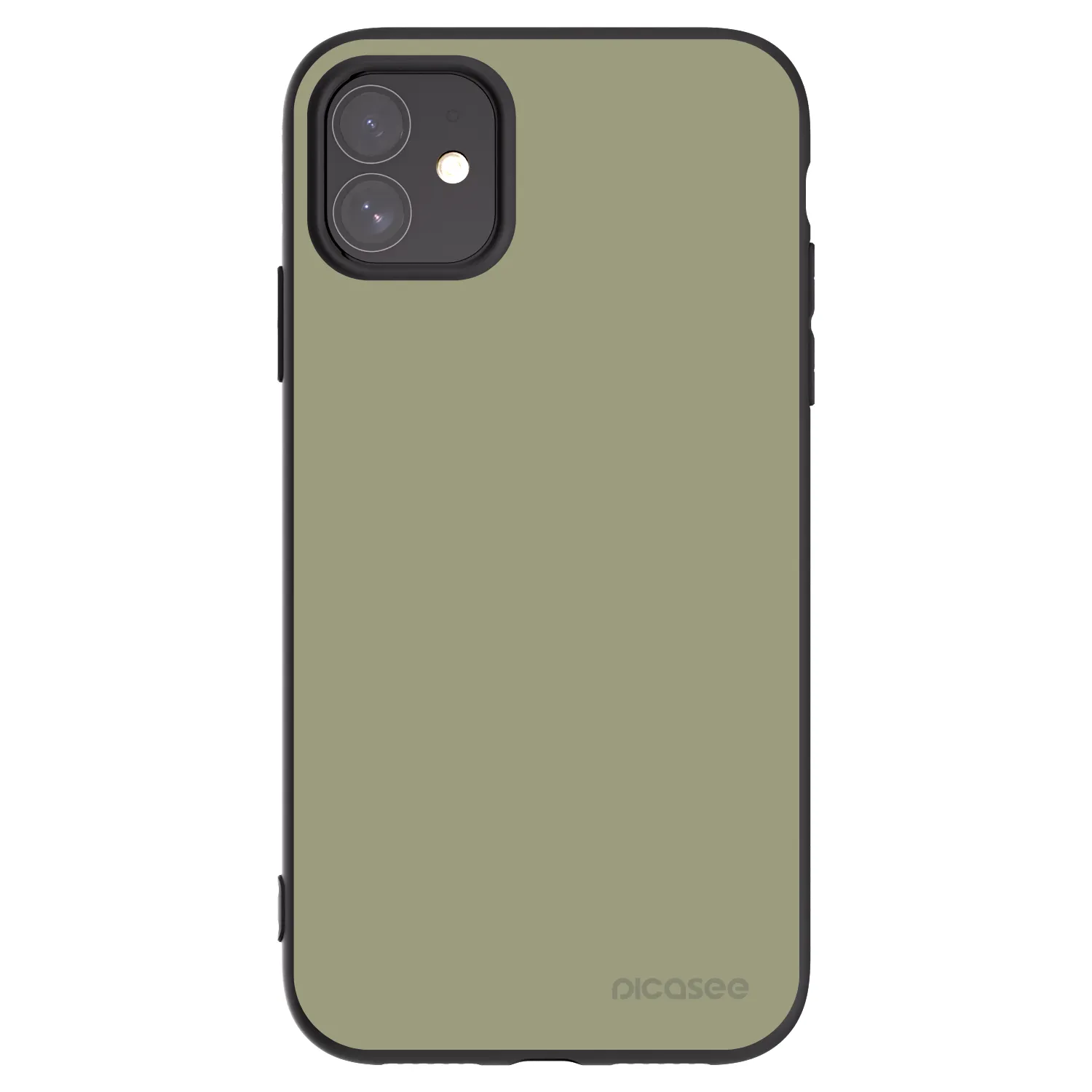 Picasee fekete szilikon tok az alábbi mobiltelefonokra Apple iPhone 11 - Dewy Dawn
