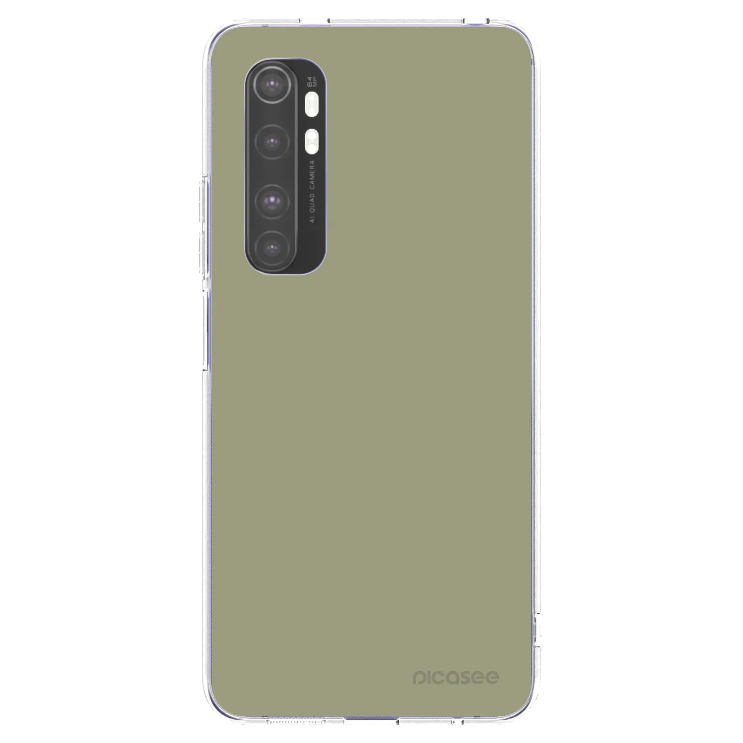 Picasee átlátszó szilikon tok az alábbi mobiltelefonokra Xiaomi Mi Note 10 Lite - Dewy Dawn
