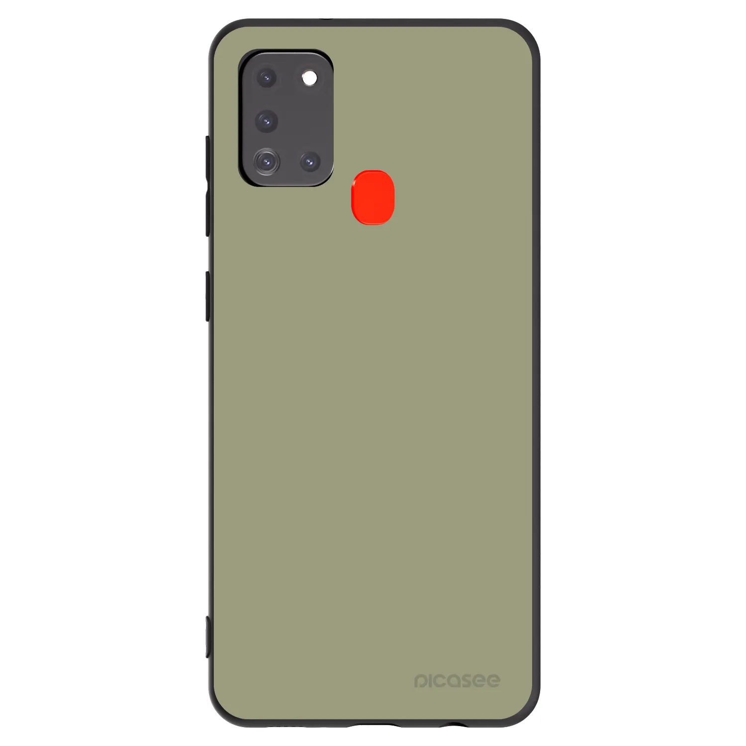 Picasee fekete szilikon tok az alábbi mobiltelefonokra Samsung Galaxy A21s - Dewy Dawn