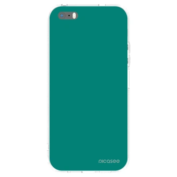 Picasee átlátszó szilikon tok az alábbi mobiltelefonokra Apple iPhone 6 Plus/6S Plus - Emerald Mist