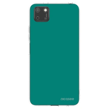 Picasee átlátszó szilikon tok az alábbi mobiltelefonokra Huawei Y5P - Emerald Mist