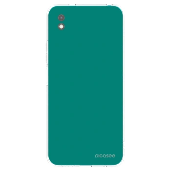 Picasee fekete szilikon tok az alábbi mobiltelefonokra Xiaomi Redmi 9A - Emerald Mist
