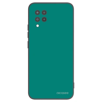 Picasee fekete szilikon tok az alábbi mobiltelefonokra Samsung Galaxy A42 A426B - Emerald Mist