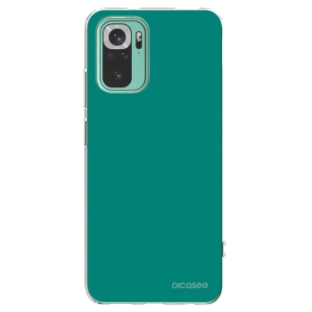 Picasee átlátszó szilikon tok az alábbi mobiltelefonokra Xiaomi Redmi Note 10 Pro - Emerald Mist