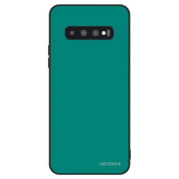 Szilikon tok erre a típusra Samsung Galaxy S10 G973 - Emerald Mist