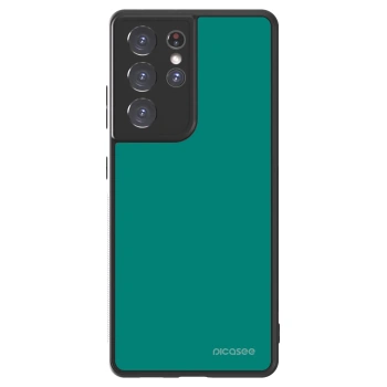 Szilikon tok erre a típusra Samsung Galaxy S21 Ultra 5G G998B - Emerald Mist