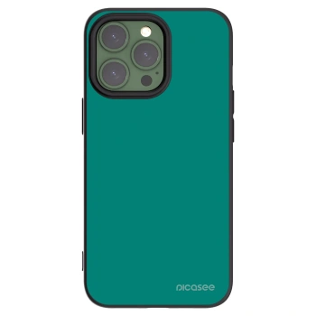 Picasee fekete szilikon tok az alábbi mobiltelefonokra Apple iPhone 13 Pro - Emerald Mist