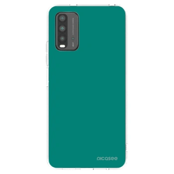 Picasee átlátszó szilikon tok az alábbi mobiltelefonokra Xiaomi Redmi 9T - Emerald Mist