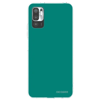 Picasee átlátszó szilikon tok az alábbi mobiltelefonokra Xiaomi Redmi Note 10 5G - Emerald Mist