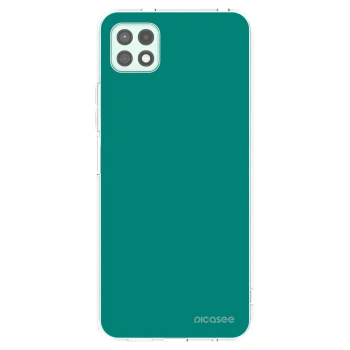 Picasee átlátszó szilikon tok az alábbi mobiltelefonokra Samsung Galaxy A22 A226B 5G - Emerald Mist