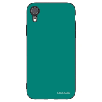 Picasee fekete szilikon tok az alábbi mobiltelefonokra Apple iPhone XR - Emerald Mist