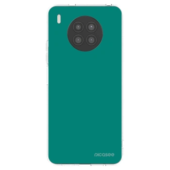 Picasee átlátszó szilikon tok az alábbi mobiltelefonokra Huawei Nova 8i - Emerald Mist