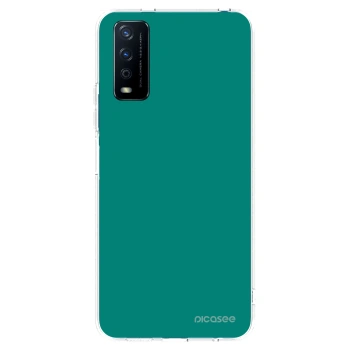Picasee átlátszó szilikon tok az alábbi mobiltelefonokra Vivo Y11s - Emerald Mist