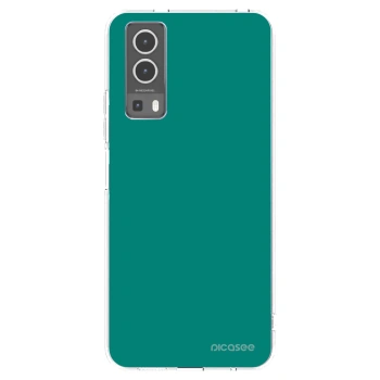 Picasee átlátszó szilikon tok az alábbi mobiltelefonokra Vivo Y72 5G - Emerald Mist