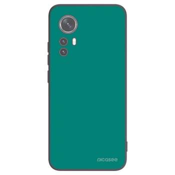 Picasee fekete szilikon tok az alábbi mobiltelefonokra Xiaomi 12 - Emerald Mist