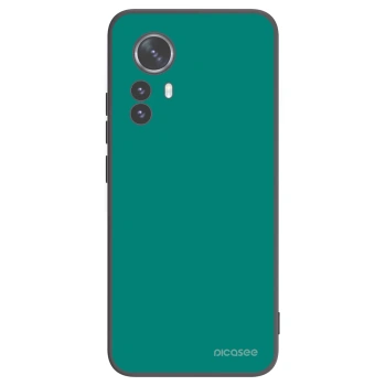Picasee fekete szilikon tok az alábbi mobiltelefonokra Xiaomi 12 Pro - Emerald Mist