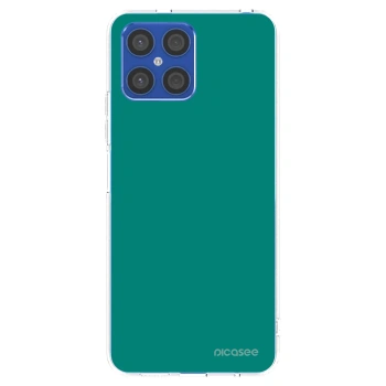 Picasee átlátszó szilikon tok az alábbi mobiltelefonokra Honor X8 4G - Emerald Mist