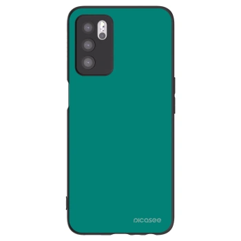 Picasee fekete szilikon tok az alábbi mobiltelefonokra OPPO A16s - Emerald Mist