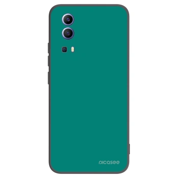 Picasee fekete szilikon tok az alábbi mobiltelefonokra Vivo Y52 5G - Emerald Mist