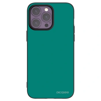 Picasee fekete szilikon tok az alábbi mobiltelefonokra Apple iPhone 14 Pro Max - Emerald Mist