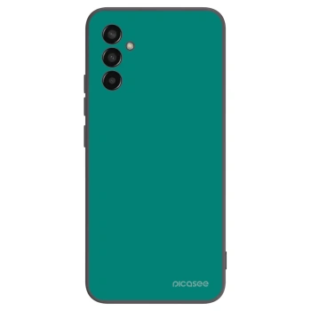 Picasee fekete szilikon tok az alábbi mobiltelefonokra Samsung Galaxy M13 M135F - Emerald Mist