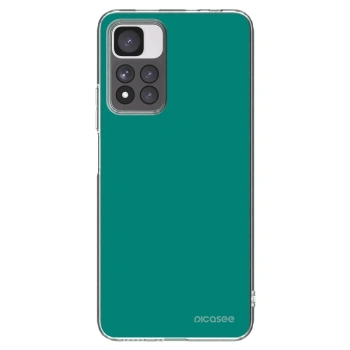 Picasee átlátszó szilikon tok az alábbi mobiltelefonokra Xiaomi Redmi Note 11 Pro+ 5G - Emerald Mist